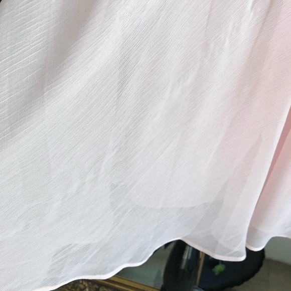 Sheer Pink Mini Dress - Picture 5 of 7